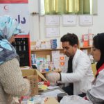 ارائه خدمات درمانی رایگان در مانور کاروان سلامت هلال‌احمر زنجان